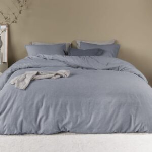Bedding house Flonel Frost Blå Grå 140x200