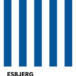 Esbjerg - Blå & Hvid af Olé Olé