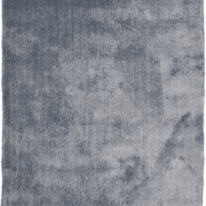 Gulvtæppe Loomery Shadow 160x230 cm sølv-blå polyesterfløjl