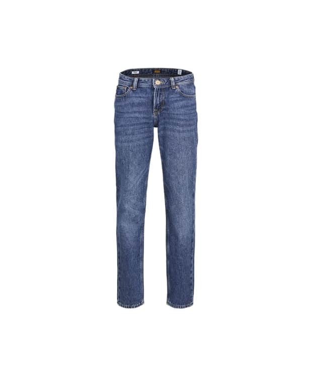 Jack & Jones Junior bukser i mørk denim blå til drenge