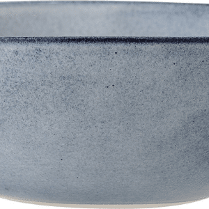 Serveringsskål/salatskål Bloomingville Sandrine blå Ø32 x H10 cm stentøj skandinavisk design