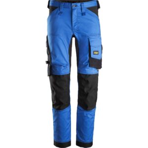 Snickers AllroundWork stretch bukser blå/sort 6341 - blå/sort / 44 - Bukser - Beklædning - DISCOUNT