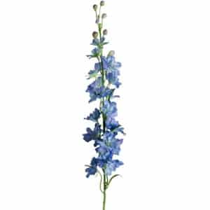 Kunstig Delphinium stilk blå