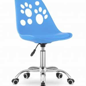 OSKAR PRINT kontorstol - ergonomisk komfort i moderne blå