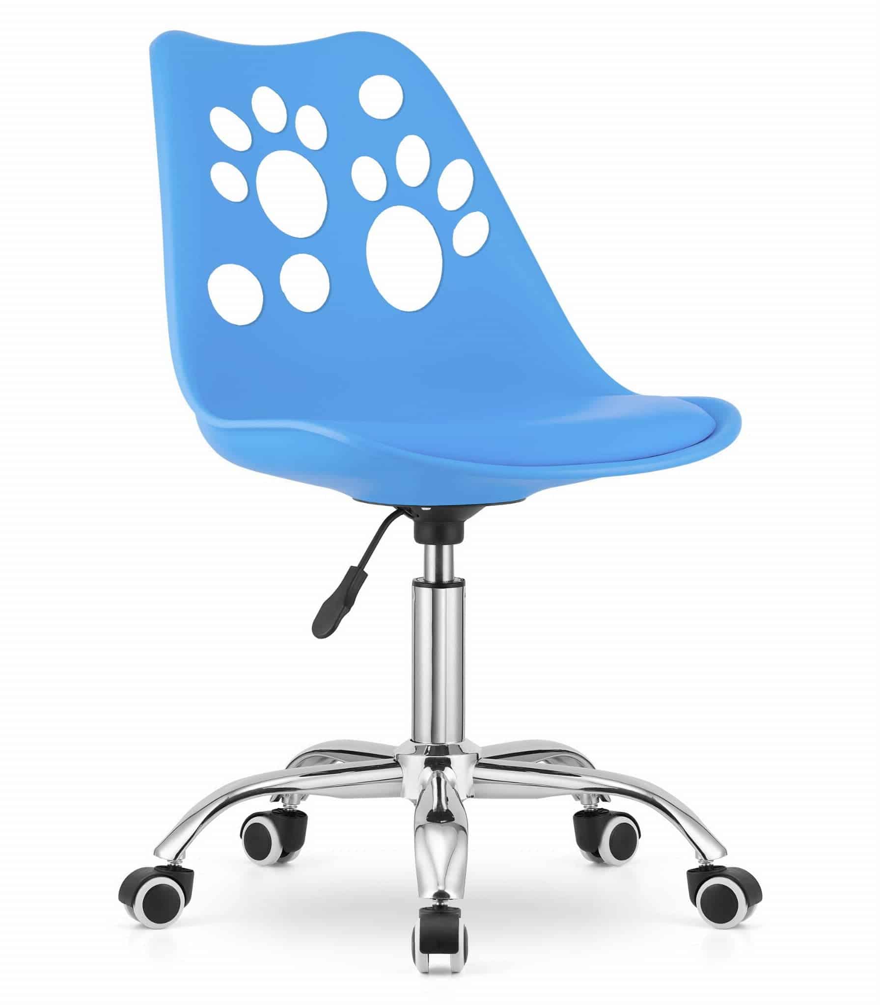 OSKAR PRINT kontorstol - ergonomisk komfort i moderne blå