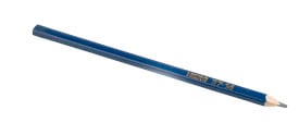 Tømmerblyant 240 mm firkantet blå