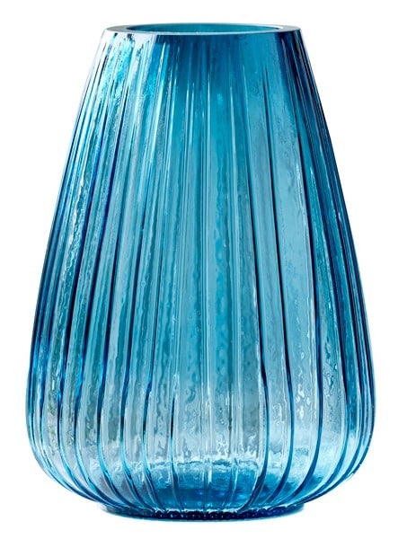 Bitz Kusintha Vase 22 cm Blå