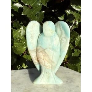 Blå calcit engel - Engle i krystaller - GodKarmaShop