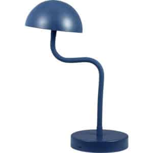 Dyberg Larsen Fonzy genopladelig bordlampe, blå