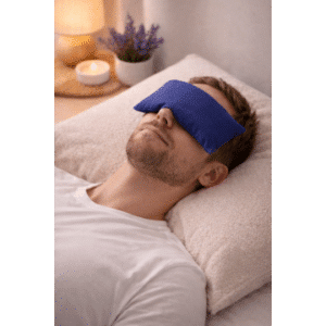Øjenpude relax blå - Øjen og nakke pude - GodKarmaShop