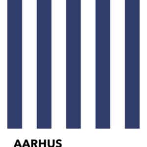 Aarhus - Hvid & Blå af Olé Olé
