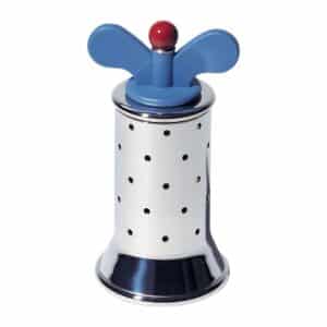 Alessi Peberkværn, stål/blå