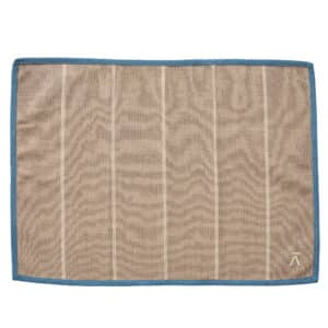 Andersen Dækkeserviet 50 x 36 cm, beige/blå