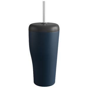 Georg jensen Sky termokop + sugerør, blå