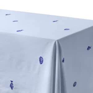 Midnatt Josefin La Mer Dug 250x145 cm, blå
