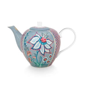 PIP Studio Flower Festival tekande 1,6 liter, blå