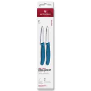 Victorinox Swiss Classic urtekniv 8 cm 2-pak, blå