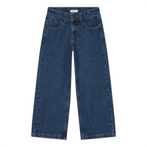 BIRKHOLM Brede Jeans Mørk Blå