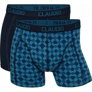 Claudio 2pak underbukser/trunks i blå til herre