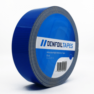 DENFOIL High Intensity Reflekstape - Blå - 50 mm x 1 m