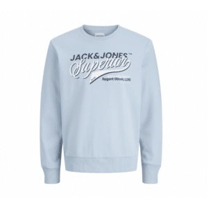JACK & JONES MINI sweatshirt i blå til drenge