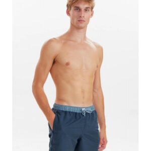 JBS blå badeshorts i genbrugt polyester til herre