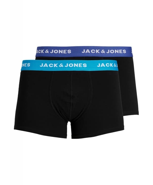 Jack & Jones 2-pak boxershorts i blå til herre