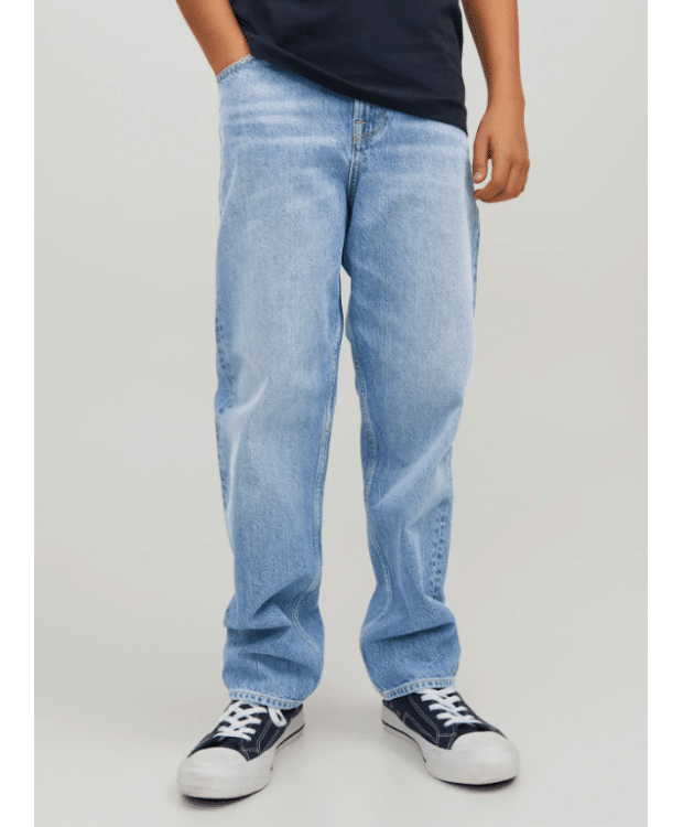 Jack & Jones Junior jeans i blå denim til drenge