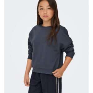 KIDS ONLY oversized sweatshirt i blå til piger