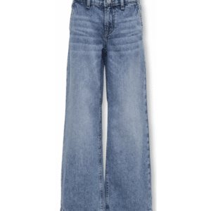 KIDS ONLY wide-leg-jeans i blå denim til piger