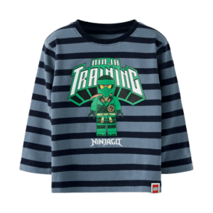 Name It NINJAGO langærmet T-shirt i blå til drenge