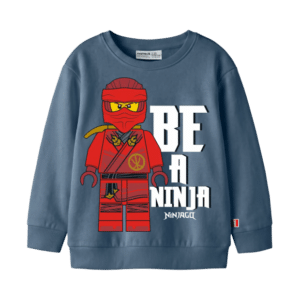 Name It NINJAGO sweatshirt i blå til drenge