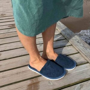 Slippers - Blå - 37-39
