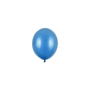 Små Krom Latexballoner Blå